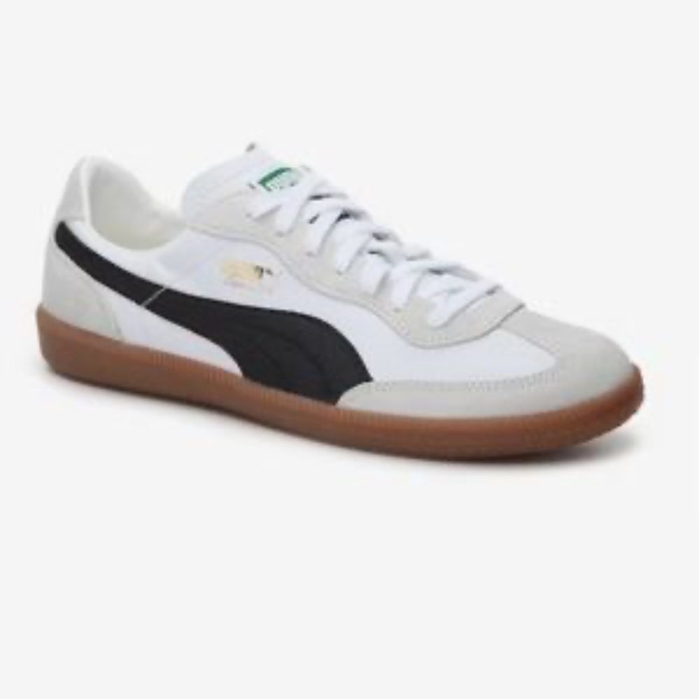 Puma Super Liga Black White 8.5